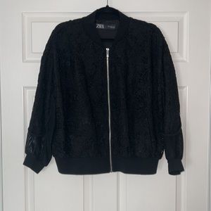 Zara crochet jacket